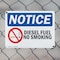 Signmission Diesel Fuel No Smoking OSHA Notice Sign, Plastic, 10in W x 7in L, 2PK OS-2PACK-NS-P-710-L-15406 - alternate 6